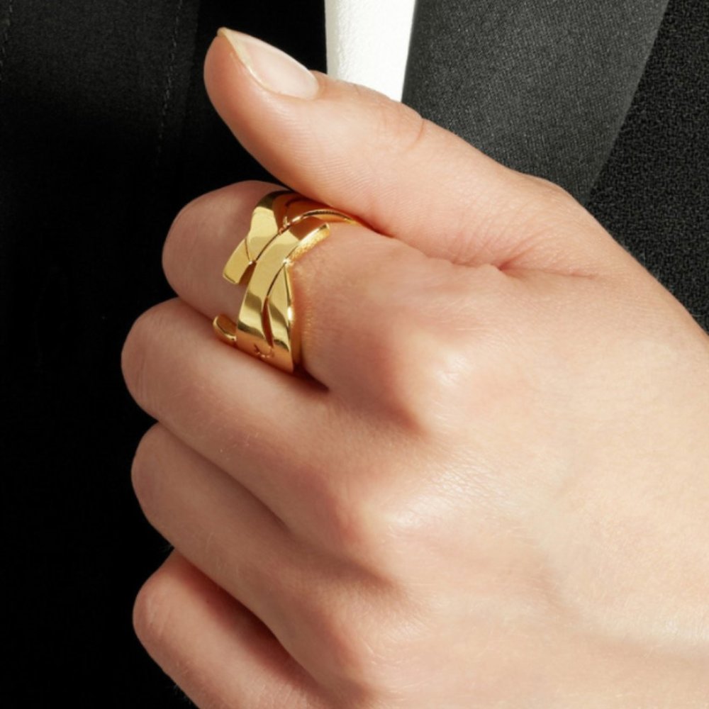YVES SAINT LAURENT MONOGRAM RING
